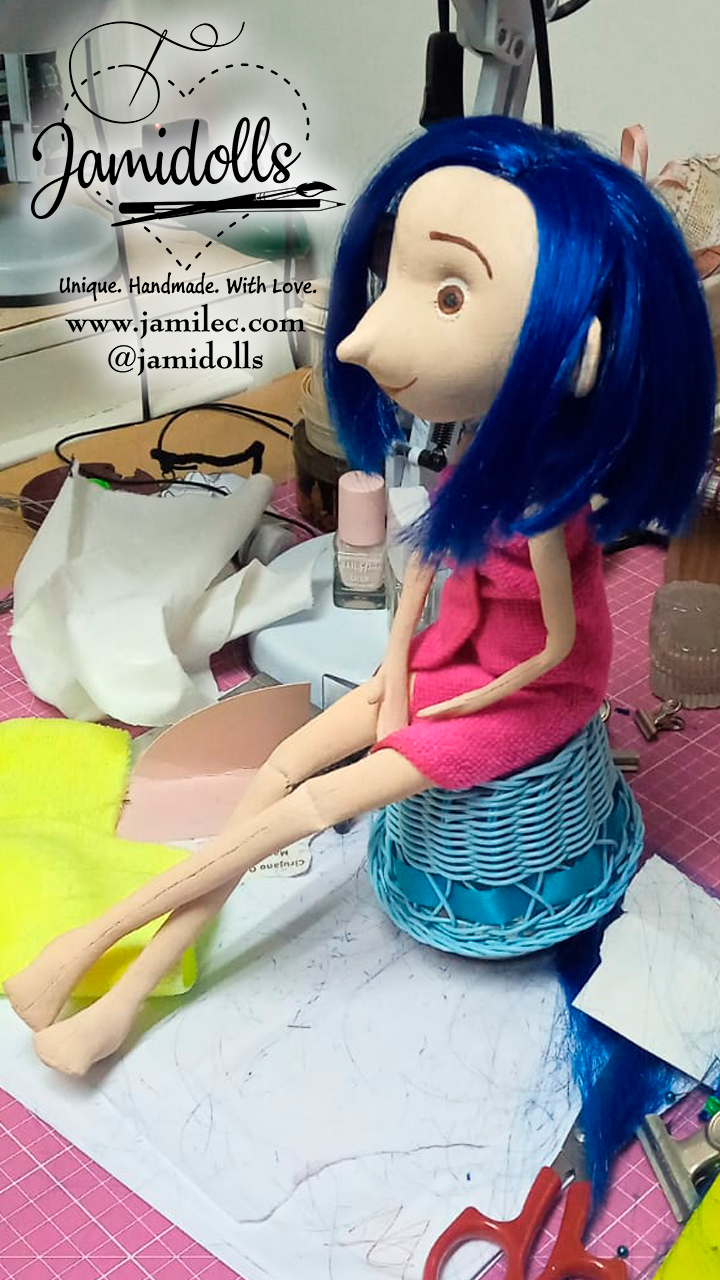 Muñeca de Coraline.