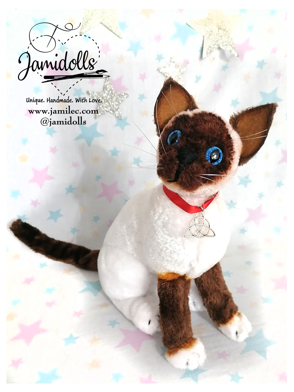 Gatito Siamés (25 cm)